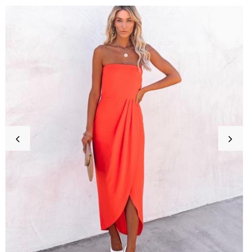 Orange Dress
